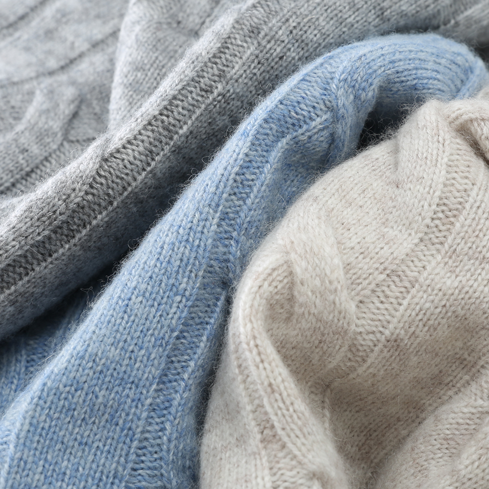 Men's Cable Knit Quarter-Zip Sweater Long Sleeve Classic Pullover - Image 6